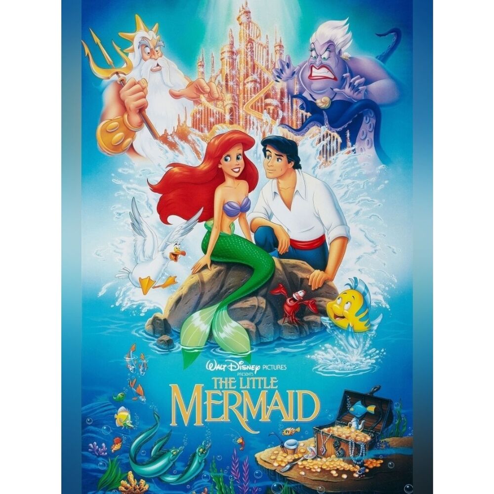 Custom Movie Poster Magnet The Little Mermaid Home Kitchen Decor